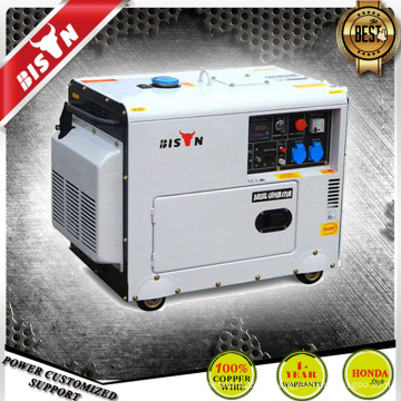 BISON China Zhejiang 5KVA Power 5kw Open Typ Tragbare Diesel Generator Preise